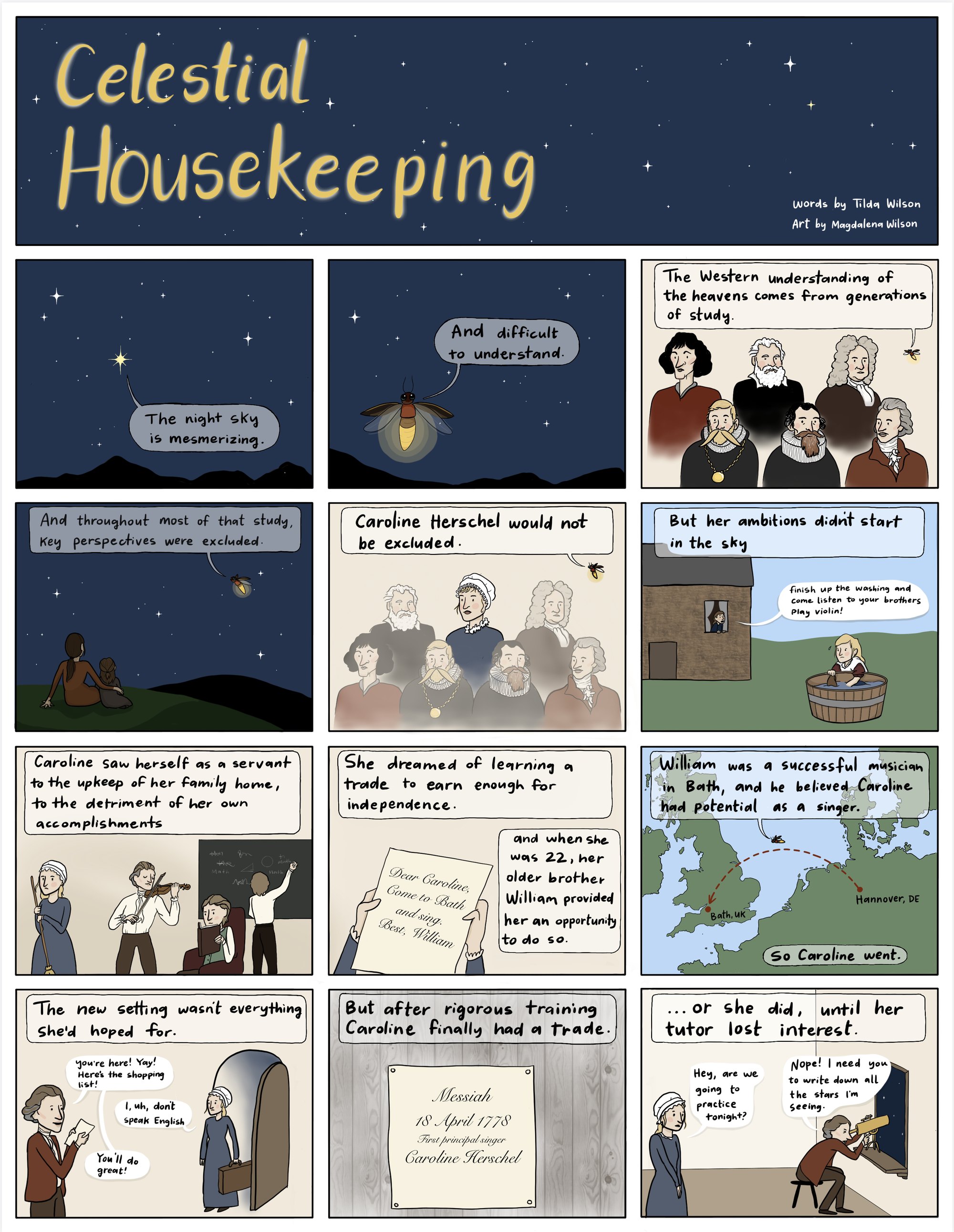 Celestial Housekeeping, page 1