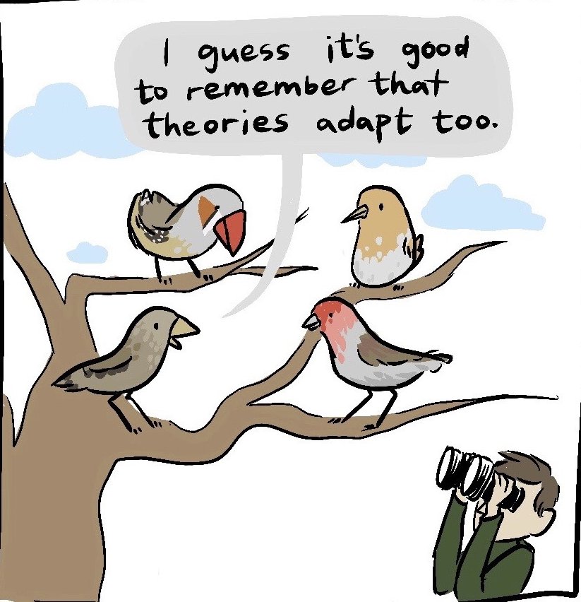 Panel from the Darwin comic